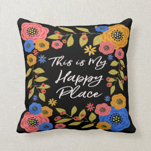 Dit is mijn gelukkige plek #2 kussen