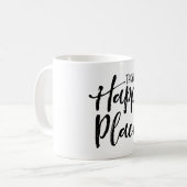 Dit is mijn gelukkige plek koffiemok (Voorkant links)