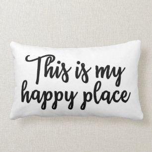 Dit is mijn gelukkige plek Pillow Kussen
