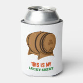 Dit is mijn gelukkige Shirt Blikjeskoeler (Blikje Voorkant)