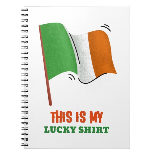 Dit is mijn gelukkige Shirt Notitieboek (Voorkant)