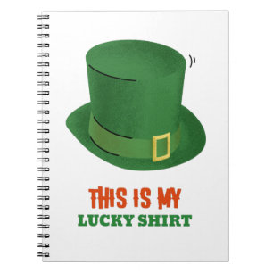 Dit is mijn gelukkige Shirt Notitieboek