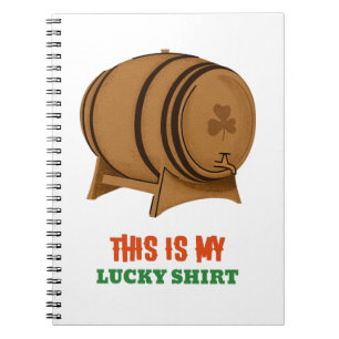 Dit is mijn gelukkige Shirt Notitieboek