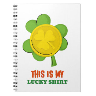 Dit is mijn gelukkige Shirt Notitieboek