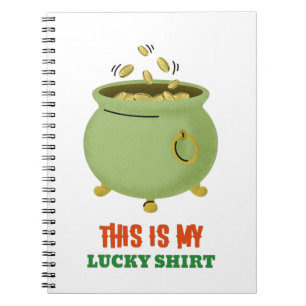 Dit is mijn gelukkige Shirt Notitieboek