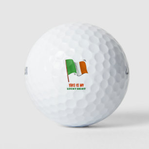 Dit Is Mijn Geluks Overhemd Golfballen