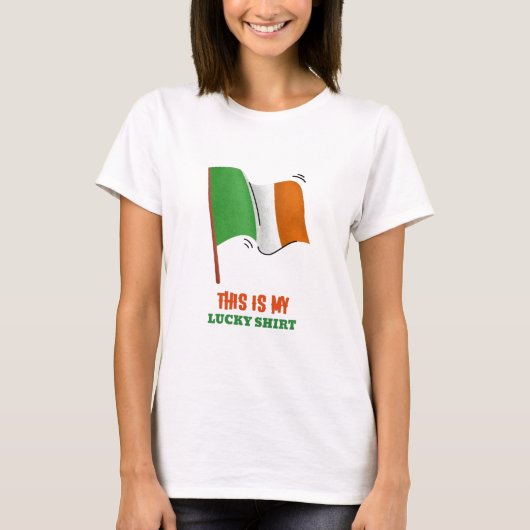 Dit is mijn gelukshemd t-shirt (Voorkant)