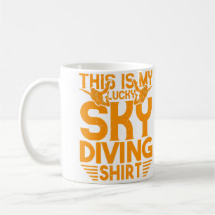 Dit Is Mijn Gelukshemel Voor Skydivers Die Skydive Koffiemok