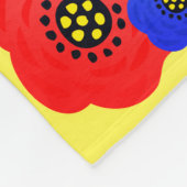 Dit is mijn geluksplek Sangria Fleece Deken (Hoek)