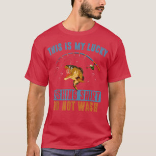 Dit is mijn geluksvissendeWas geen grappige visser T-shirt