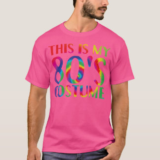 Dit Is Mijn Gemakkelijke 80'S Halloween Cosplay T-shirt