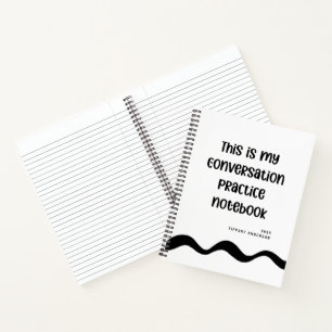 Dit Is Mijn Gespreks Praktijk Grappige Introvert Notitieboek