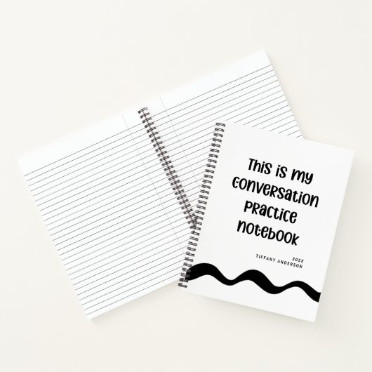 Dit Is Mijn Gespreks Praktijk Grappige Introvert Notitieboek (Binnen)