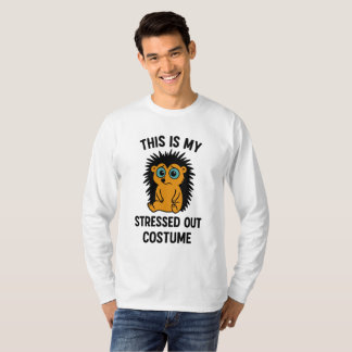 Dit is mijn gestreste kostuum - Schattigee egel T-shirt