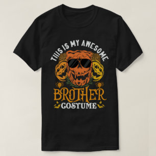 Dit is mijn Geweldige broerkostume Funny Halloween T-shirt