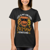Dit is mijn Geweldige Memaw Costume Funny Hallowee T-shirt (Voorkant)