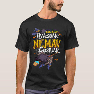 Dit is mijn Geweldige Memaw kostuum Witch Vibes T-shirt