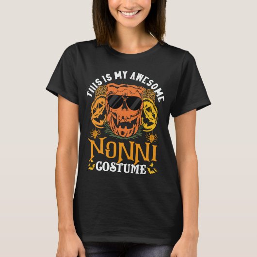 Dit is mijn Geweldige nonni Costume Funny Hallowee T-shirt (Voorkant)