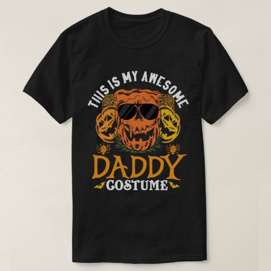 Dit is mijn Geweldige papa Costume Funny Halloween T-shirt (Design voorkant)