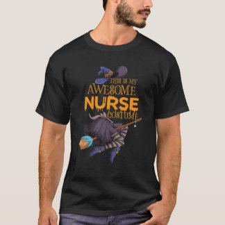 Dit is mijn Geweldige verpleegkostume Halloween Ma T-shirt