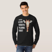 Dit is mijn Giraffe Pajama Funny Bedtime T-shirt (Voorkant volledig)