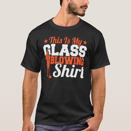 Dit is mijn glasblazende Shirt glasblazer BL (Voorkant)