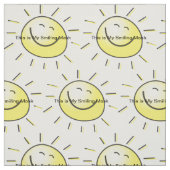 Dit is mijn glimlach-masker stof (Swatch)