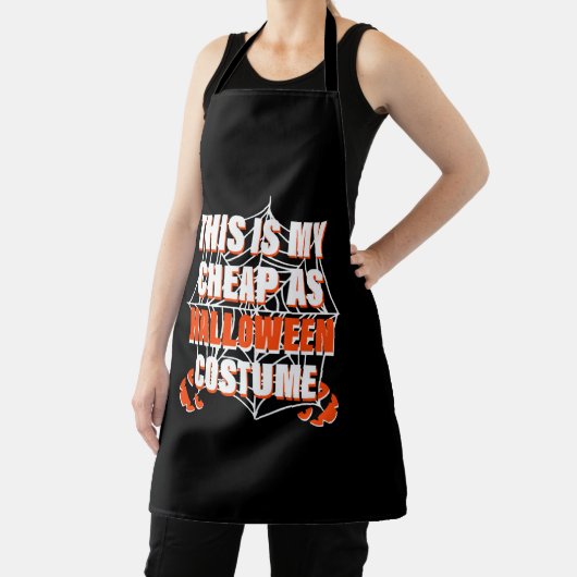 Dit is mijn goedkope als Halloween kostuum - Hallo Schort (Insitu)
