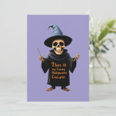 Dit is mijn grappige Halloween kostuum perfecte ou Kaart (Staand voorkant)