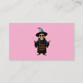 Dit is mijn grappige Halloween kostuum perfecte ou Visitekaartje (Achterkant)