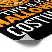Dit is mijn grappige pompoen Halloween kostuum Poster (Hoek)