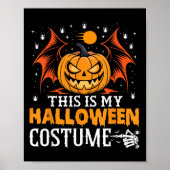 Dit is mijn grappige pompoen Halloween kostuum Poster (Voorkant)