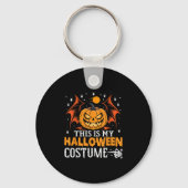 Dit is mijn grappige pompoen Halloween kostuum Sleutelhanger (Voorkant)