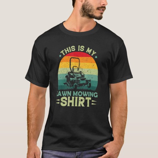 Dit is mijn grasmaaier t-shirt (Voorkant)