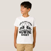 Dit is mijn grasmaaimower Gift. T-shirt (Voorkant volledig)