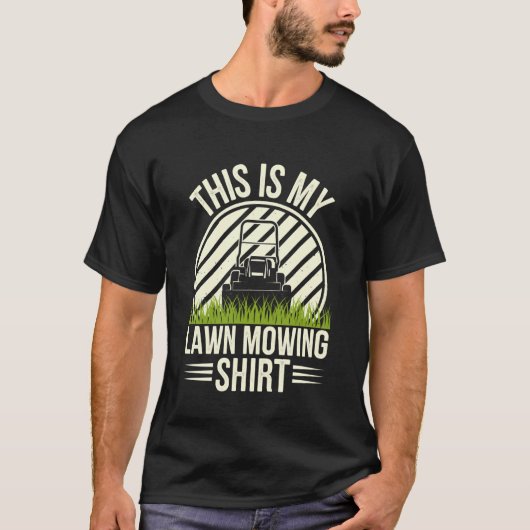 Dit Is Mijn Grasmachine Shirt Grasmachine Grasverz (Voorkant)