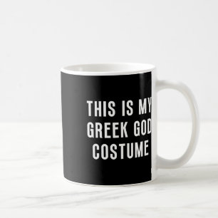 Dit is mijn Griekse god Halloween kostuum grappig Koffiemok