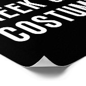 Dit is mijn Griekse god Halloween kostuum grappig Poster (Hoek)