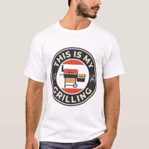 Dit Is Mijn Grillende Achtertuin BBQ Koken Humor T-shirt