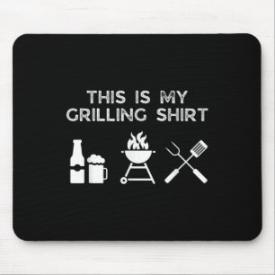 Dit is mijn grillende BBQ Grill Vader Man Vader F Muismat