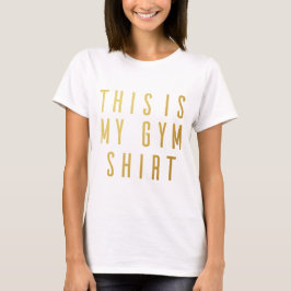 Dit is mijn gym Shirt Tanktop van de blaasspieren