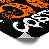 Dit is mijn Halloween 67 kostuum nummer 6 7 Meme S Poster (Hoek)