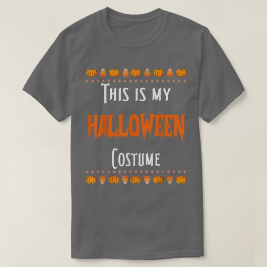 Dit is mijn Halloween Costume Funny T-Shirt (Design voorkant)