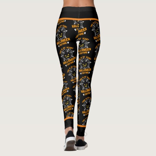 Dit is mijn Halloween Costume Leggings (Achterkant)