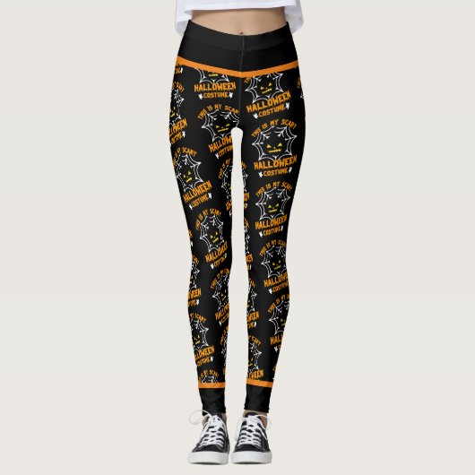 Dit is mijn Halloween Costume Leggings (Voorkant)