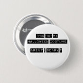 Dit is mijn Halloween Costume. Ronde Button 5,7 Cm (Voorkant /achterkant)