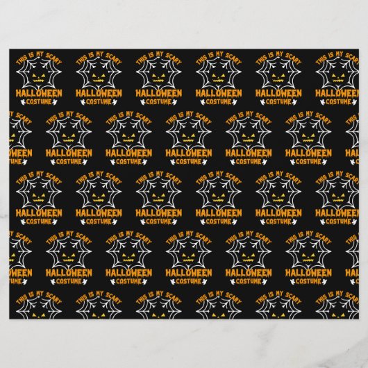 Dit is mijn Halloween Costume Scrapbook Paper Flyer (Voorkant)
