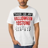 Dit is mijn Halloween Costume Skulls Stars T-shirt (Voorkant)