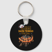 Dit is mijn Halloween Dialyse Technician kostuum D Sleutelhanger (Voorkant)