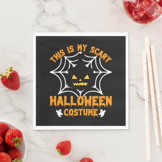 Dit is mijn Halloween-kostume Sleutelhanger Servet (Insitu)